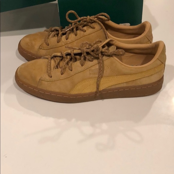 puma basket camel puma basket camel